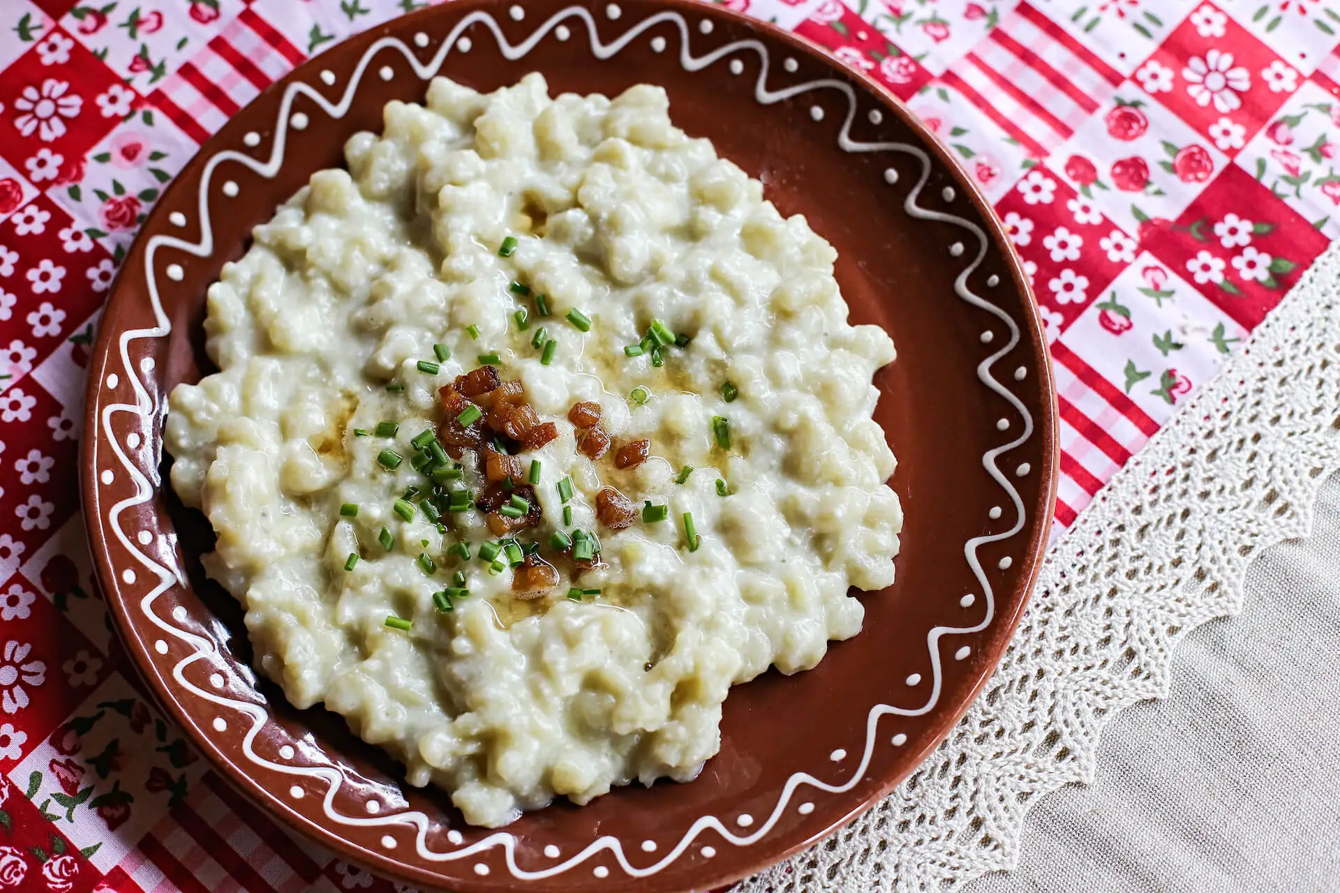 Halušky - Traditional Slovak food
